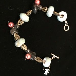 ~*Bracelet: 🔵Blue, Lavender pearls...🔵